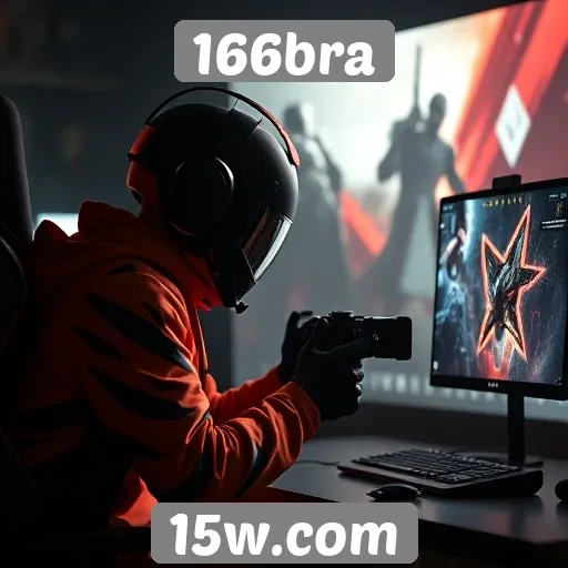 Recursos exclusivos oferecidos por 166bra no setor de jogos